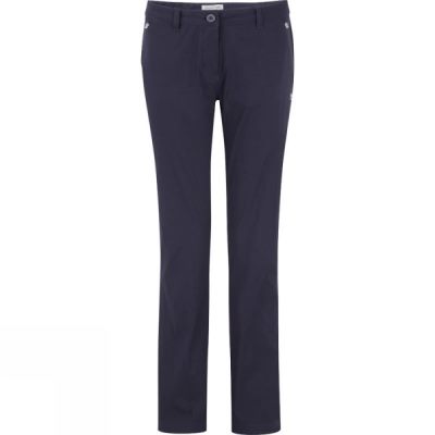 Pantalones Craghoppers Kiwi Pro Stretch Mujer Azul Marino - Chile MER473586